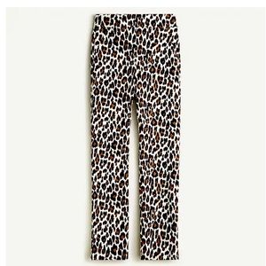 J. Crew Leopard Print Ankle Pants